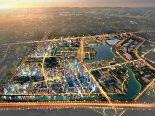 tổng mặt bằng vinhomes dream city