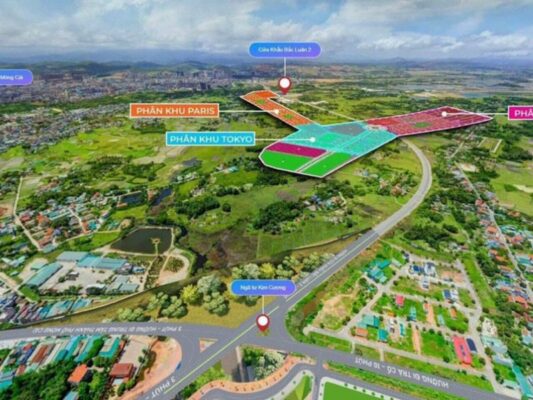 Vị Trí Đắc Địa dự án Vinhomes Golden Avenua